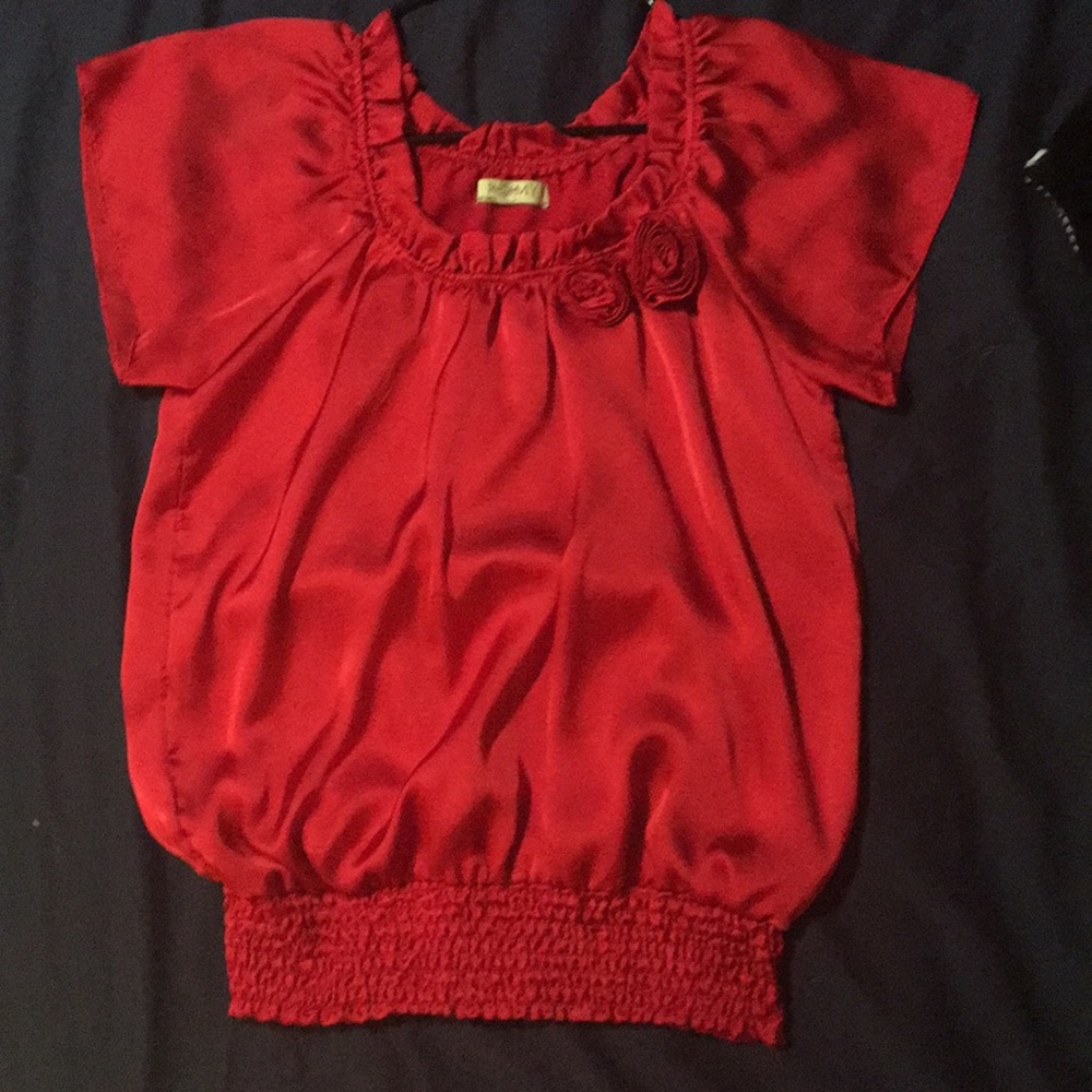 Red Elegant Shirt
